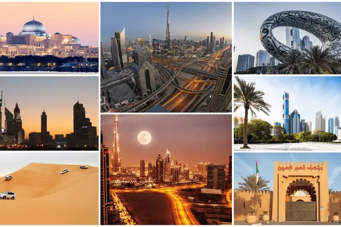 About 25 Dubai placea