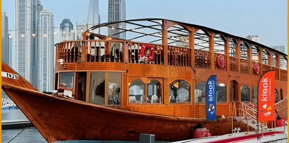 Dubai Luxury Dhow Cruise Dinner Marina.