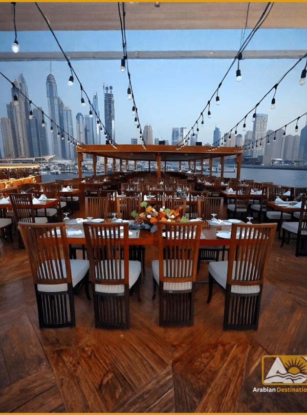 Dubai Marina Luxurious Dhow Cruise Dinner