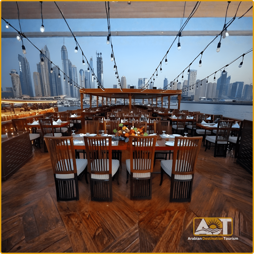 Dubai Marina Luxurious Dhow Cruise Dinner