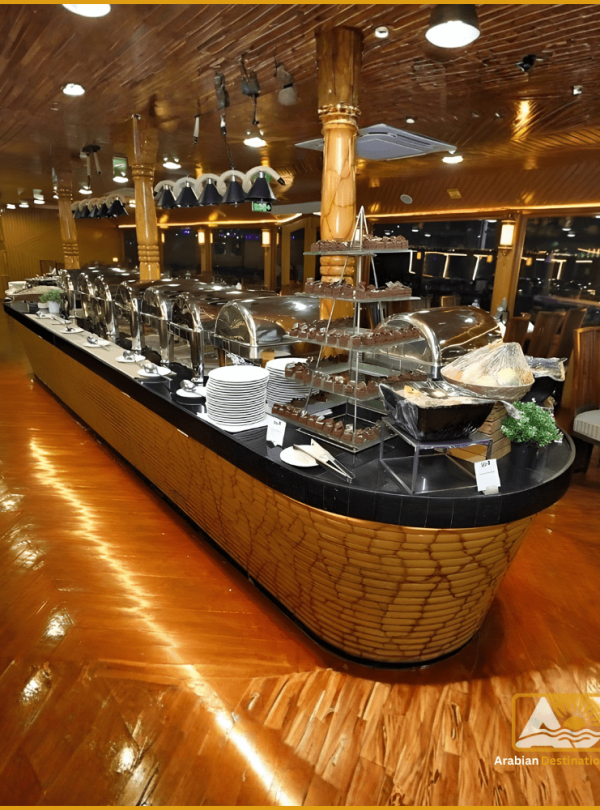 Dubai Marina Luxurious Dhow Cruise Dinner