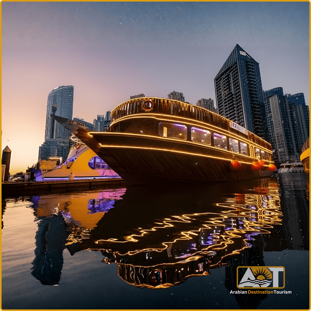 Dubai Marina Luxurious Dhow Cruise Dinner