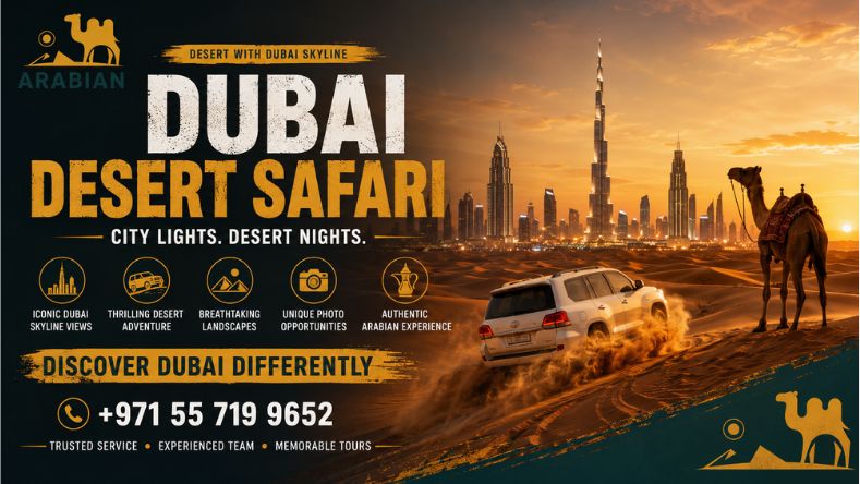 Dubai desert safari evening experience