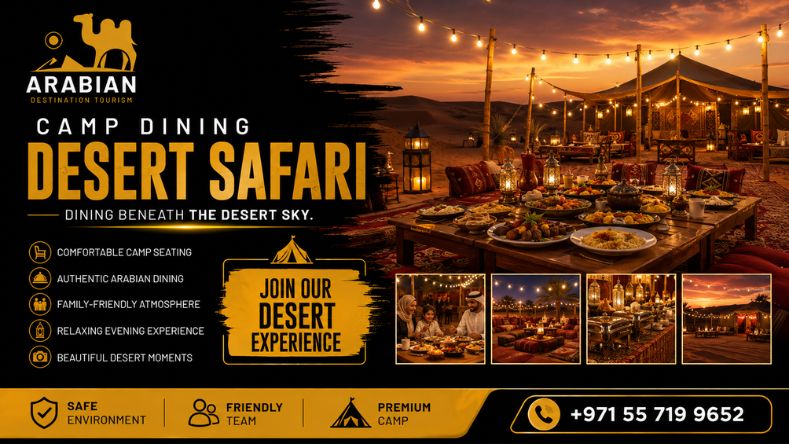 VIP desert safari experience in Dubai