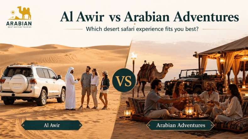 Dubai desert safari 4x4 experience compared with Arabian Adventures